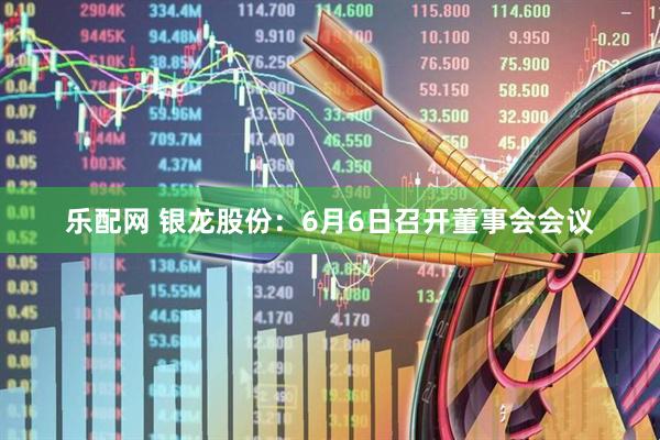 乐配网 银龙股份：6月6日召开董事会会议